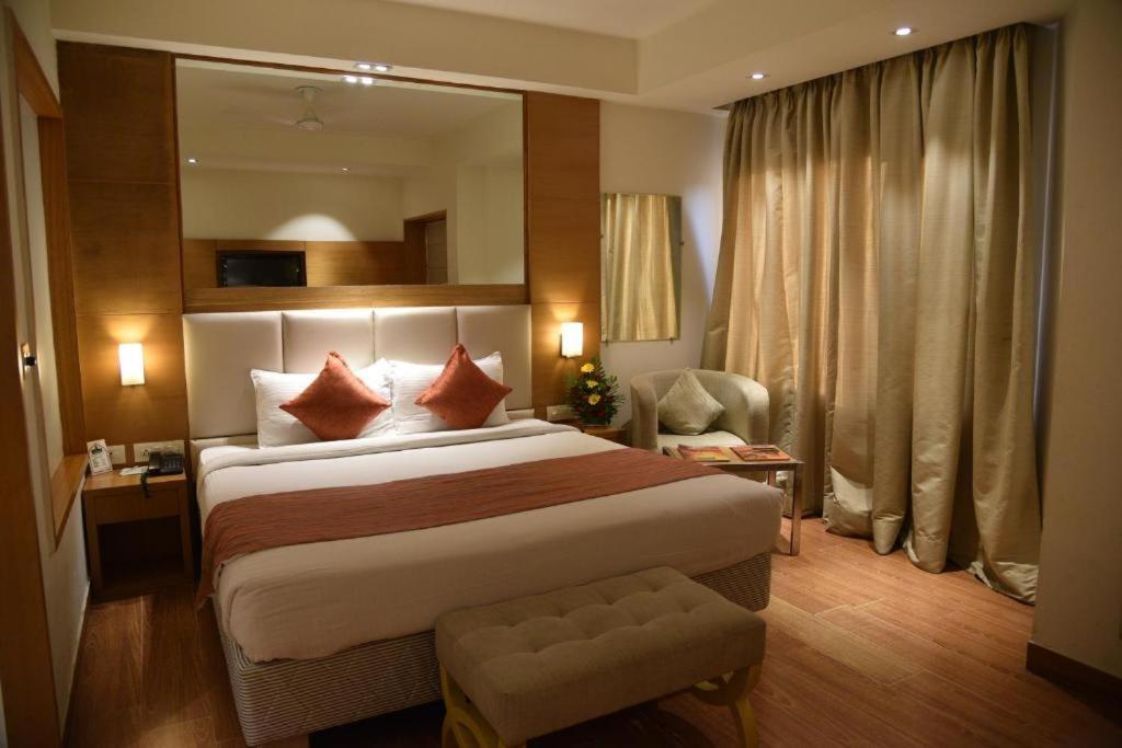 Hotel Gross Inn Near Igi Airport New Delhi Chambre photo